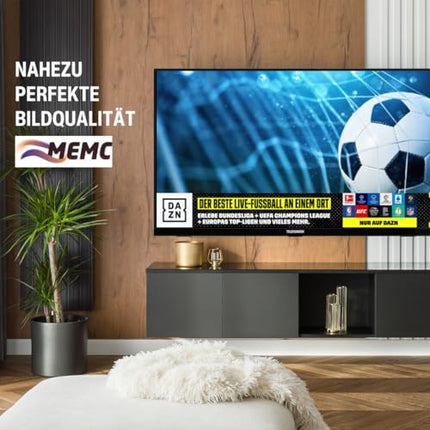 Telefunken QLED-teler, 43-tolline TiVo-toega nutiteler (4K UHD, HDR Dolby Vision, Dolby Atmos, kolmekordne tuuner, 6 kuud HD+ kaasas) QU43TO750S