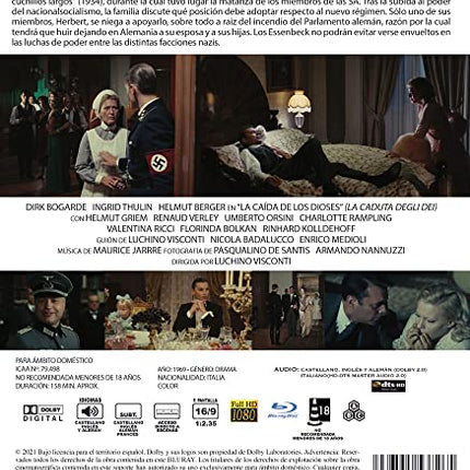 Neetud 1969. aasta Blu-ray EL-i import Saksa heliribaga