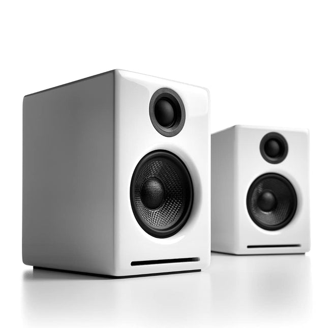 Audioengine A2 Plus Wireless Bluetooth Desktop Speakers – 60W Computer Speakers for Music and Gaming