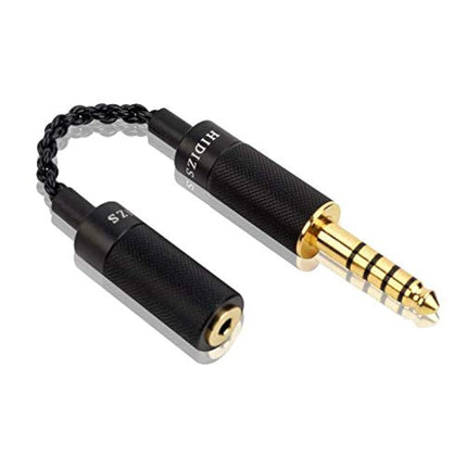 HIDIZS Symmetrical Adapter, 4.4 mm Male to 2.5 mm Female, Headphone Extension Cable for Cell Phones, Headphones, Speakers, Tablets, PCs, MP3 Players