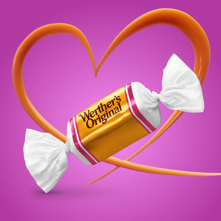 Werther's Original Soft Caramel – 12 x 180g – Soft cream toffees with a delicious caramel flavor