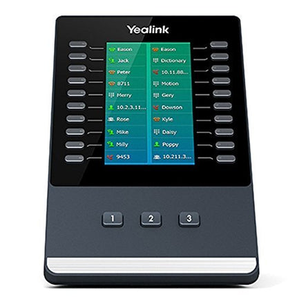 Yealink EXP50 laiendusmoodul must