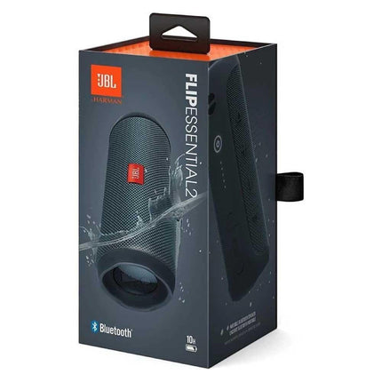 JBL Flip Essential 2 – Portable Bluetooth Speaker with Rechargeable Battery – IPX7 Waterproof – 10 Hours of Battery Life – Black