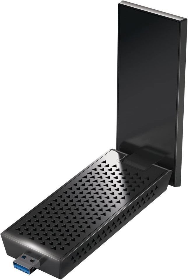 Netgear A7000 USB WLAN-mälupulk AC1900 (USB 3.0 WLAN-adapter, kahe sagedusribaga 5 + 2,4 GHz kuni 1900 MBit/s, Nighthawk USB WiFi-adapter)