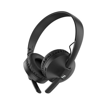 Sennheiser HD 250BT Bluetooth 5.0 juhtmevabad kõrvaklapid AAC, aptX madala latentsusega, anduritehnoloogia ja integreeritud mikrofoniga. 25-tunnine aku tööiga, kiirlaadimine USB-C kaudu, mustad