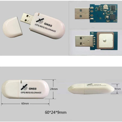 Geekstory G72 G-Mouse USB GPS Dongle Glonass Beidou GNSS Receiver Module for Raspberry Pi Linux Windows, Better Than VK-172 GPS