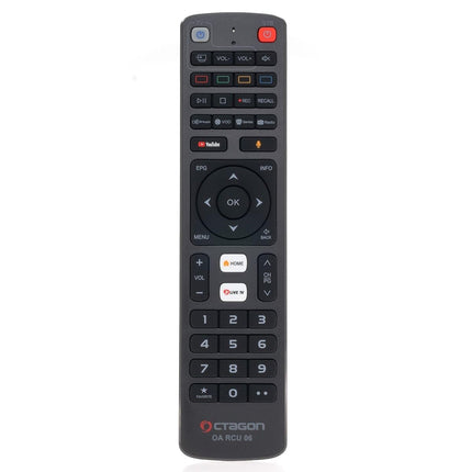 [Testi tulemused: VÄGA HEA *] Octagon Spirit PRO 4K UHD Android TV Box, kahesageduslik WiFi WLAN, Bluetooth-pult, hääljuhtimine, HDR10+, HLG, 2 GB muutmälu ja 32 GB välkmälu, TV IP-vastuvõtja, Bluetooth 5.1