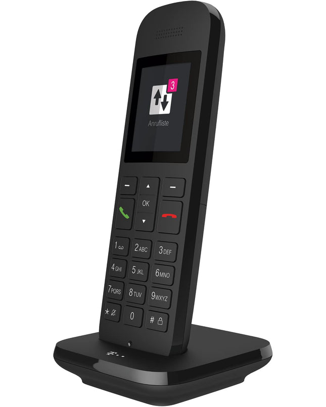 Telekom Speedphone 12 must juhtmeta telefon, ökorežiim, madala kiirgusega, täiesti uus