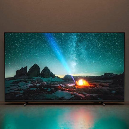 Philips 50PUS7609 4K LED nutiteler - 50-tolline ekraan pikslitäpse Ultra HD Titan OS platvormi ja Dolby Atmos heliga. Ühildub Alexa ja Google Assistantiga - antratsiithall