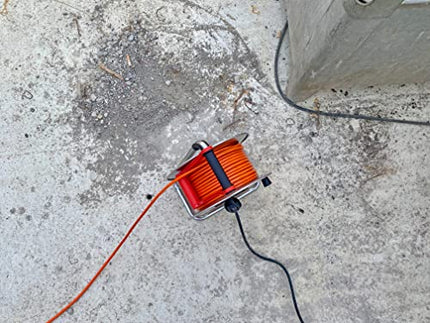 Brennenstuhl Garant S V2 IP44 cable reel (40m cable in orange) and Brennenstuhl BREMAXX® extension cable V2 (25m cable in orange, IP44, usable down to -35°C, oil and UV resistant)