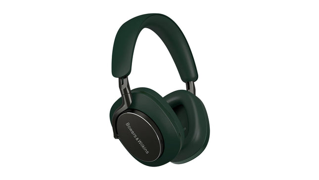 Bowers &amp; Wilkins PX8 lipulaevkõrvaklapid, millel on kõrvaklapid ja mürasummutavad juhtmevabad kõrvaklapid Bluetooth 5.0 ja kiirlaadimisega, 30 tundi kõrglahutusega taasesitust ning sisseehitatud mikrofon - metsarohelised