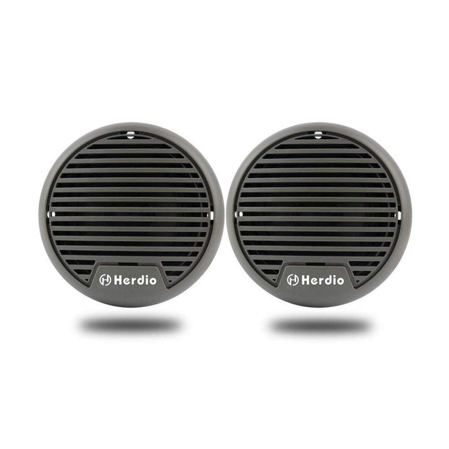 Herdio 3" Heavy Duty Waterproof Motorcycle Speakers Waterproof Marine Speakers for Boat ATV UTV Tractor 140W