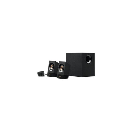 Logitech Z533 2.1 kõlarisüsteem subwooferiga, 120 W tippvõimsus, 3,5 mm sisend, kõrvaklapipesa, mitme seadme tugi, seadmesisesed juhtnupud, EL pistik, arvuti/teleri/tahvelarvuti - must