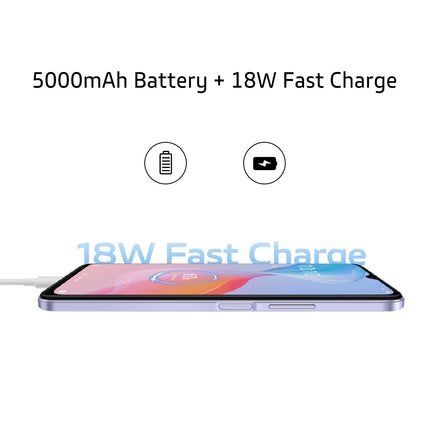 VIVO Y21s 4GB +128GB nutitelefon, 50MP põhikaamera, 5000mAh aku, kiirlaadimine 18W võimsusega, 8MP Super Night Selfie, kaks SIM-kaarti ja kahekordne ooterežiim (kesköösinine)