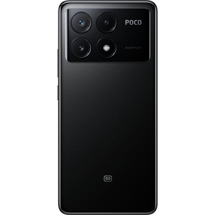 Poco X6 Pro 5G nutitelefon, 12+512GB lukustamata telefon, 120Hz 6,67" 1,5k AMOLED ekraan, 64MP OIS kolmekordne kaamera, 5000mAh, 67W turbolaadimine, kahekordne SIM-kaart, must