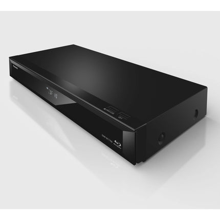 Panasonic DMR-BCT760AG Blu-ray mängija ja salvesti kahe HD DVB-C tuuneriga, 500 GB kõvaketas, 4K ülesskaleerimine, Ultra HD, samaaegne salvestamine, Smart Ready, must