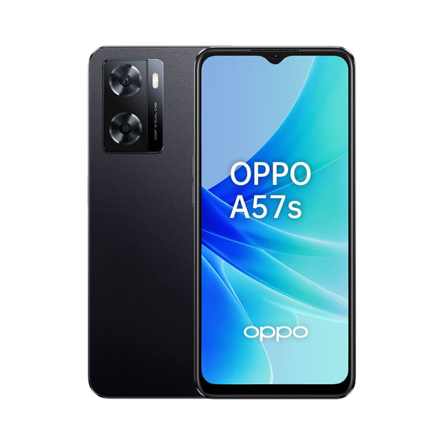 Oppo A57s, 4+128GB, tähine must, SIM-kaardita lukustamata nutitelefon, 33W SUPERVOOC, 5000mAh aku, 50MP kaamera