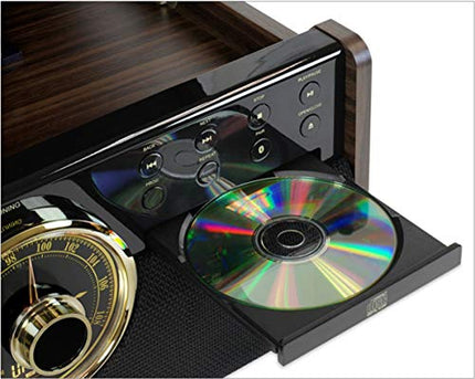 Victrola Empire 6-in-1 Bluetooth Turntable Music Centre