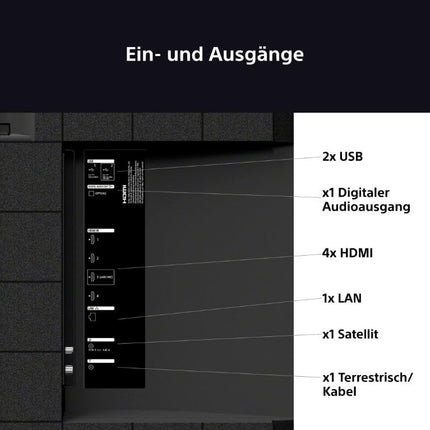 Sony BRAVIA 3 - 85-tolline Direct LED-teler (K85S32), X-Balanced kõlar, Dolby Vision/Atmos, IMAX Enhanced, Google TV (2025), Google Cast, Apple AirPlay 2, Eco Dashboard 2, mängumenüü 2, nutiteler