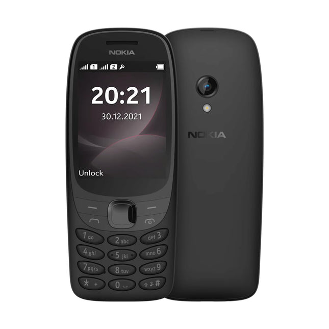 Nokia 6310 kahe SIM-kaardiga must