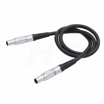 HangTon 0B 2-kontaktiline isas-2-kontaktiline isas toitekaabel Teradek Bolt Bond, ZCAM E2, ARRI Alexa kaamera ja Transvideo StarliteHD monitori, Zacuto pildiotsija, punase kaamera (30 cm) jaoks