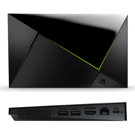 NVIDIA SHIELD Android TV Pro multimeediapleier; 4K HDR-filmid, otseülekanded spordist, Dolby Vision Atmos, tehisintellektiga video suurendus, GeForce NOW Cloud Gaming, integreeritud Google Assistant