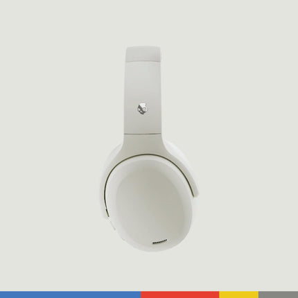 Skullcandy Crusher ANC 2 kõrvapealsed mürasummutavad juhtmevabad kõrvaklapid sensoorse bassiga, lisalaadimiskaabel, 50-tunnine aku tööiga, Skull-iQ, Alexa tugi, mikrofon, Bluetooth-ühilduv, luujuhtivus
