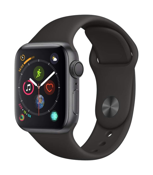 Apple Watch Series 4 40mm (GPS) - Space Gray Aluminum Case with Black Sport Band (Refurbished)