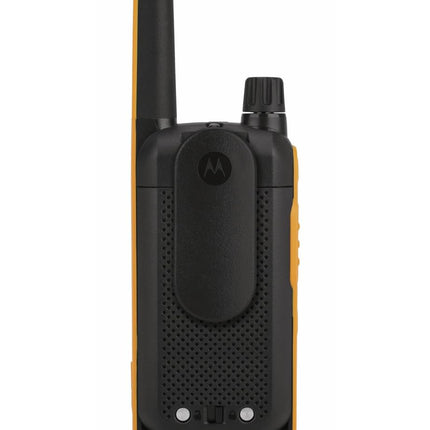 Motorola Talkabout T82 Extreme PMR raadiosaatja - kaksikpakk, 20*5*3, must, oranž