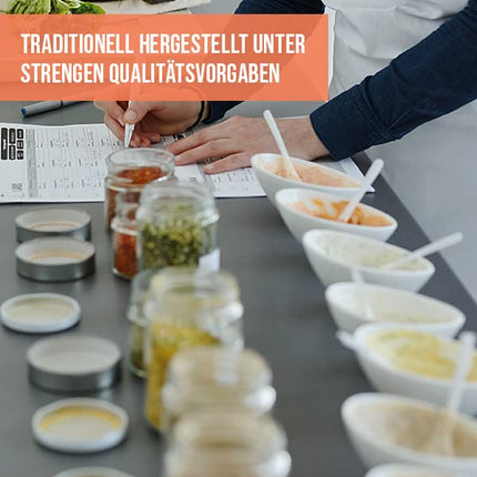 LAUX äädika ja õli kinkekomplekt – 5 x 40 ml delikatessijäätis oliiviõli, kreeka pähkliõli ja palsamiäädikaga – gurmee kinkekarp toidusõpradele ja asjatundjatele – delikatessikomplekt salatite ja muu jaoks