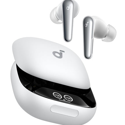 Ankeri Soundcore Liberty 4 Pro, juhtmevabad mürasummutavad kõrvaklapid, 7 anduriga kõrvaklapid, reaalajas ANC, 2x kiirlaadimine, stuudiokvaliteediga Hi-Fi muusika, selged kõned 6 mikrofoni ja tehisintellektiga