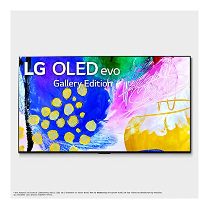 LG OLED65G29LA televiisor 164 cm (65-tolline) OLED evo televiisor (Cinema HDR, 120 Hz, seinale kinnitatav) + heliriba (420 vatti) juhtmevaba subwooferiga (Google Assistant, Amazon Alexa, HDMI, Bluetooth), must