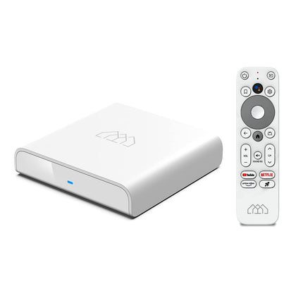HOMATICS Android TV Box 11.0, 2025. aasta uusim 4K nutiteleriboks Amlogic S905Y4 RAM 2GB ROM 16GB Toetab HDR10.0 WiFi5 Dolby, Chromecast, Hulu, Netflix, Prime Video, Disney+ hääljuhtimispuldiga