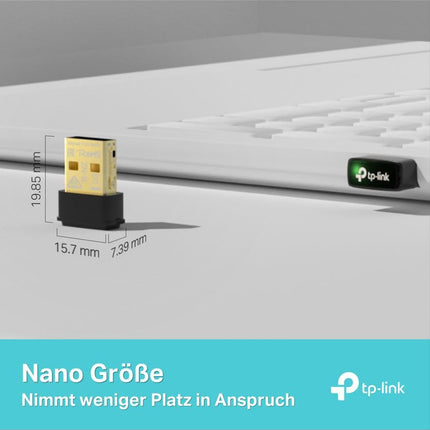 TP-Link Archer T3U Nano WiFi Stick for PC, AC1300 Dual-Band USB Network Card Adapter, Nano Size, MU-MIMO, WPA3, Windows and Mac OS