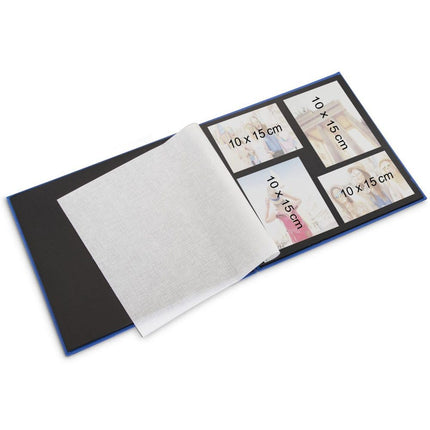 Hama fotoalbum Jumbo 36x32 cm (spiraalalbum 50 musta leheküljega, fotoalbum pärgamendist vaheseintega, album liimimiseks ja ise kujundamiseks) beež