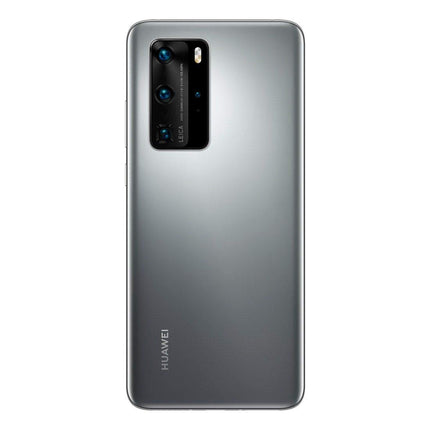 Huawei P40 Pro (5G) ELS-NX9 Dual/Hybrid-SIM 256 GB (GSM | mitte CDMA) tehase lukustamata nutitelefon (Silver Frost) – rahvusvaheline versioon