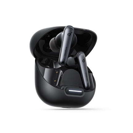 Soundcore by Anker Liberty 4 NC Bluetooth mürasummutavad kõrvaklapid, 98,5% mürasummutus, kõrvadele ja keskkonnale kohanduvad, 50 tundi taasesitust (must) (uuendatud)