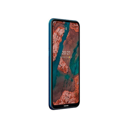 Nokia X20 5G nutitelefon, kahe SIM-kaardiga, 8 GB muutmälu, 128 GB ROM-mälu, 64 MP neljakaamera ZEISS-ilt, 6,67-tolline Full HD+ ekraan, turvaline Android 11 3-aastase tootjagarantii ja värskendustega, alumiiniumraam - Nordic Blue
