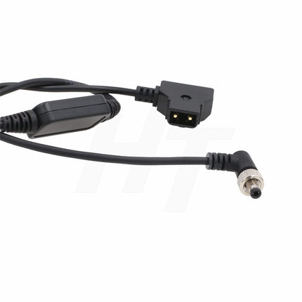 HangTon 12V reguleeritav D-puutega alalisvoolu toitekaabel SmallHD Atomos monitorile, Lectrosonicsile, videoseadmetele PIX-E7