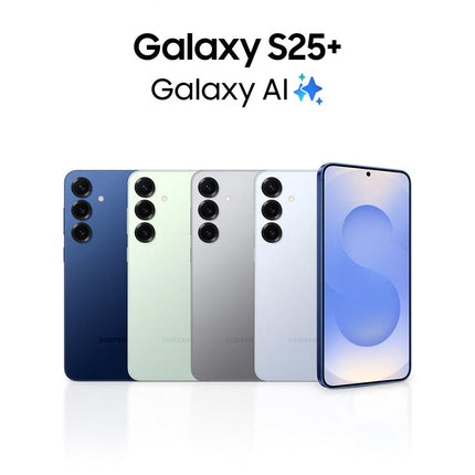Samsung Galaxy S25+ tehisintellektiga nutitelefon Galaxy tehisintellektiga, lukustamata, Android-telefon, 12 GB muutmälu, 256 GB salvestusruumi, 50 MP kaamera, Silver Shadow, 3-aastane garantii [ainult Amazonis]