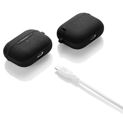 Spigen Urban Fit Apple Airpods Pro kõrvaklappidele mõeldud ümbris (2019) - must
