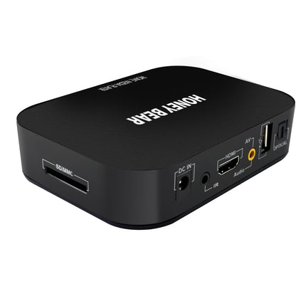 HONEY BEAR Full HD 1080P meediapleier TV-boks HDMI USB SD/MMC MKV 2TB välisele kõvakettale, MITMESUGUSE TEEL
