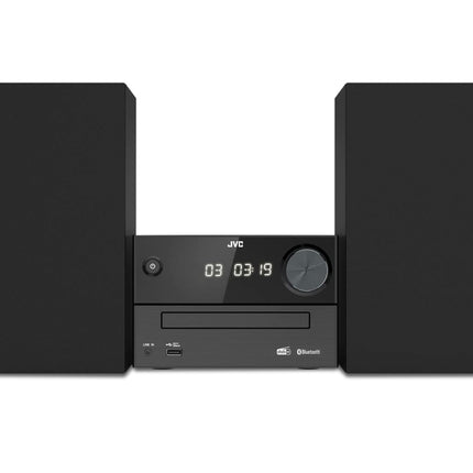 JVC UX-C25DAB - Micro HiFi system with CD, USB, Bluetooth, DAB+, FM RDS, Line-In and IR remote control, Black