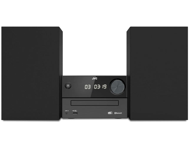 JVC UX-C25DAB - Micro HiFi system with CD, USB, Bluetooth, DAB+, FM RDS, Line-In and IR remote control, Black