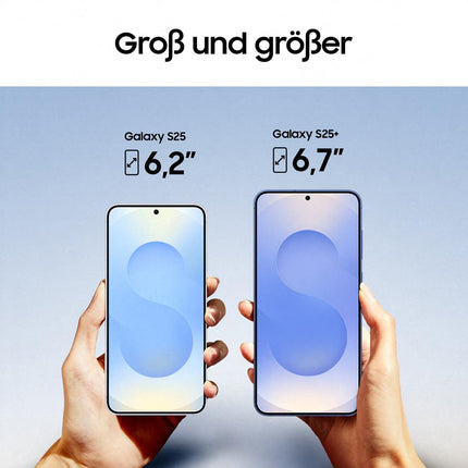 Samsung Galaxy S25+ tehisintellektiga nutitelefon Galaxy tehisintellektiga, lukustamata, Android-telefon, 12 GB muutmälu, 256 GB salvestusruumi, 50 MP kaamera, Silver Shadow, 3-aastane garantii [ainult Amazonis]