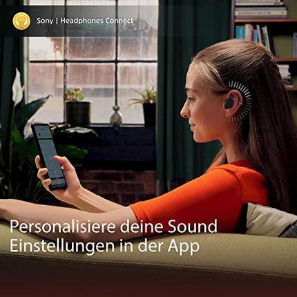 Sony LinkBuds S täiesti juhtmevabad mürasummutavad kõrvaklapid - Bluetooth® mitmikühendusega - kuni 20 tundi aku tööiga laadimisümbrisega - Alexa jaoks optimeeritud - integreeritud mikrofon - must