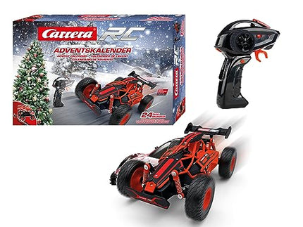 Carrera RC Buggy advendikalender 2.0 I Advendikalender lastele ja täiskasvanutele, poistele ja tüdrukutele I Ehituslõbu 24 päeva jooksul I Ideaalne RC-huvilistele I Kaugjuhtimisega bagi
