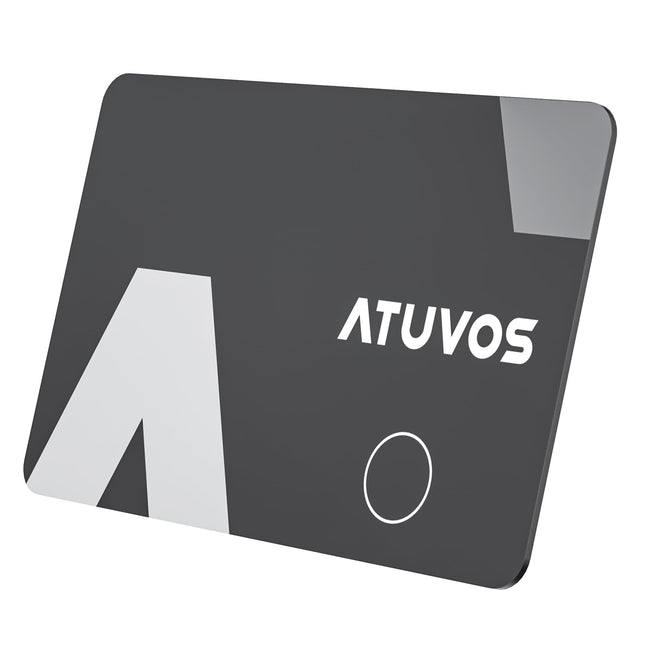 ATUVOS rahakoti jälgimiskaart õhuke 1,6 mm, Air Smart Tag kaart, mis ühildub Apple Find My rakendusega (ainult iOS, Android ei ole toetatud), Bluetoothi ​​esemete leidja reisikohvri/rahakoti/kohvri/kottide ja muu jaoks