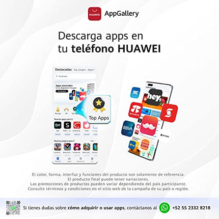 HUAWEI Nova Y90 – 6,7-tolline mobiiltelefon, 6 GB muutmälu + 128 GB ROM, valge