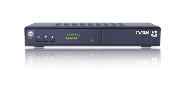 Wisi OR 397 A HDTV ORF satelliitvastuvõtja HDMI ja SCART pesaga ORF-kaardile